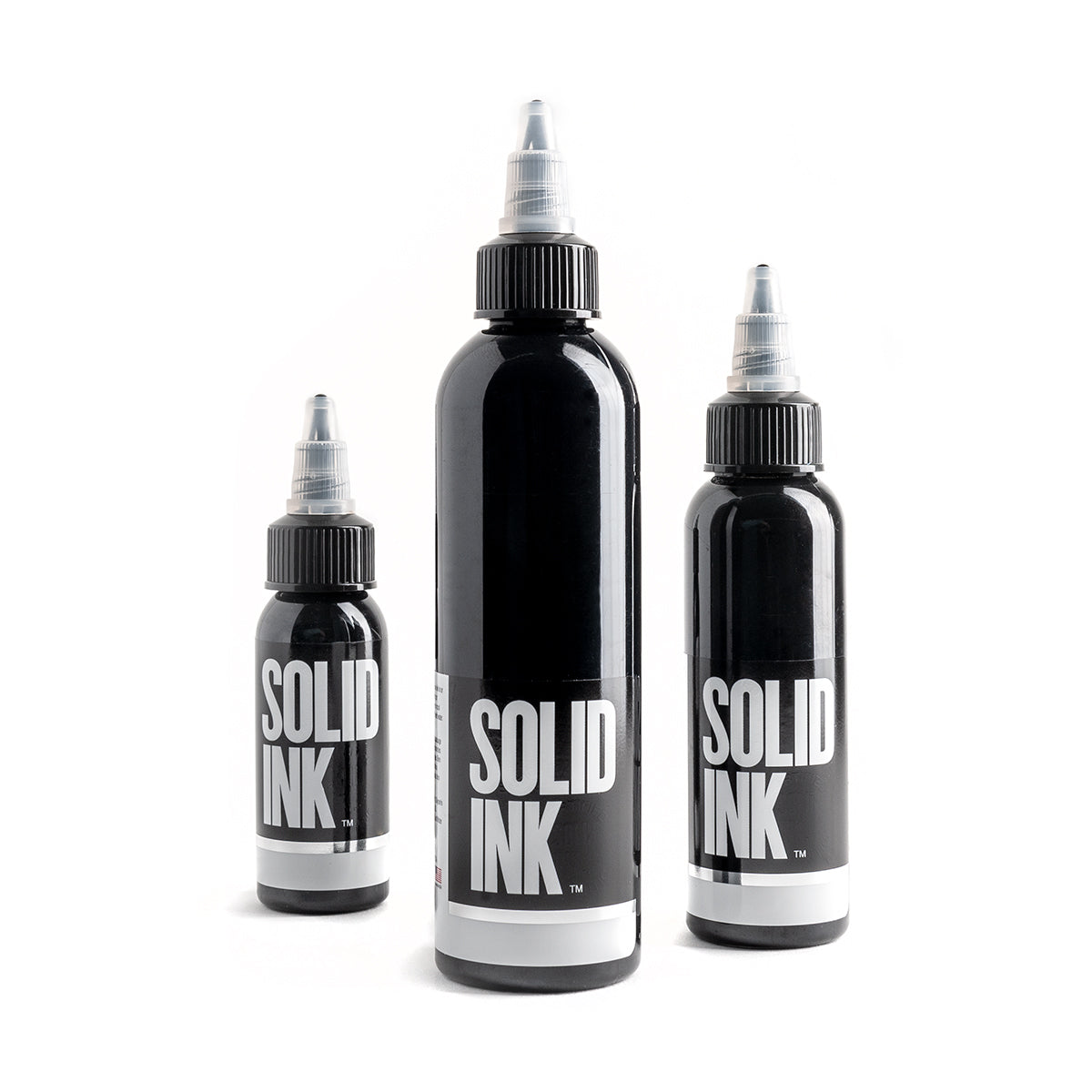 Matte Black Tattoo Ink - Solid Ink