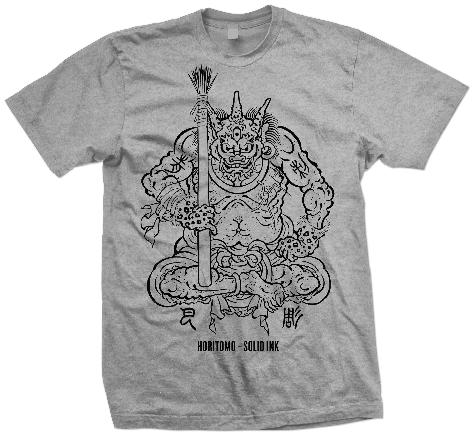 Horitomo | Oni T-Shirt Grey