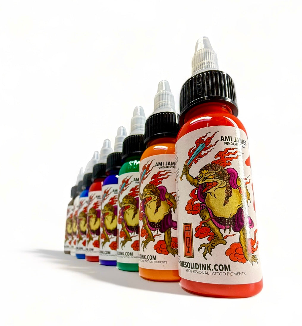 James Ink Ami James | 8 Fundamental Color Set (8 for the price of 7) – Solid Ink