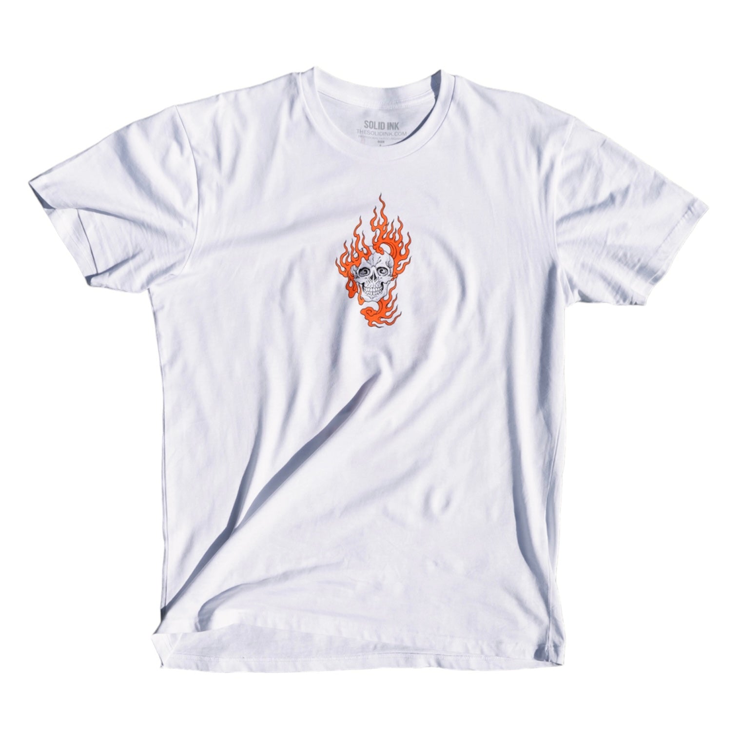 .NEW White Chris Garver T-Shirt 2024