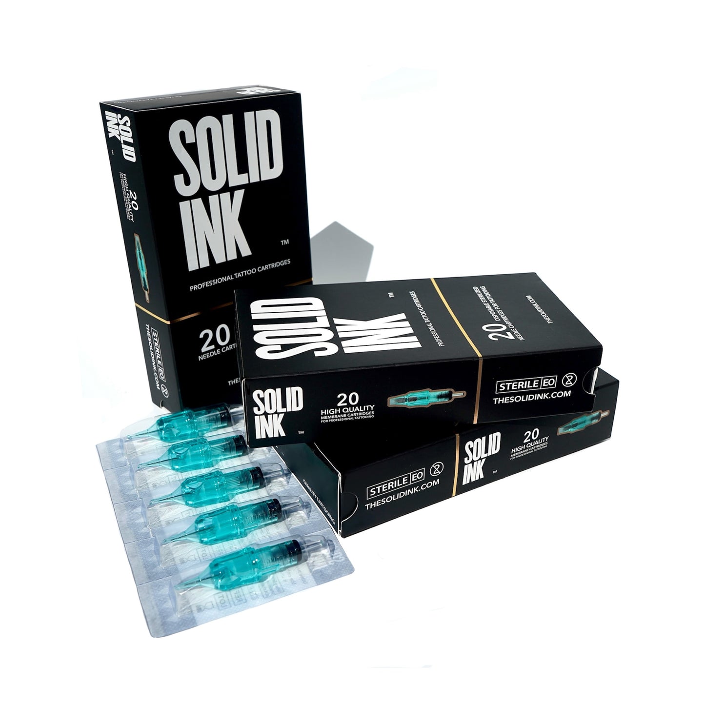 Textured Needle cartridge | 20 per box (NEW DESIGN)