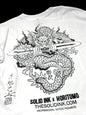 HORITOMO WHITE DRAGON T-SHIRT 2024