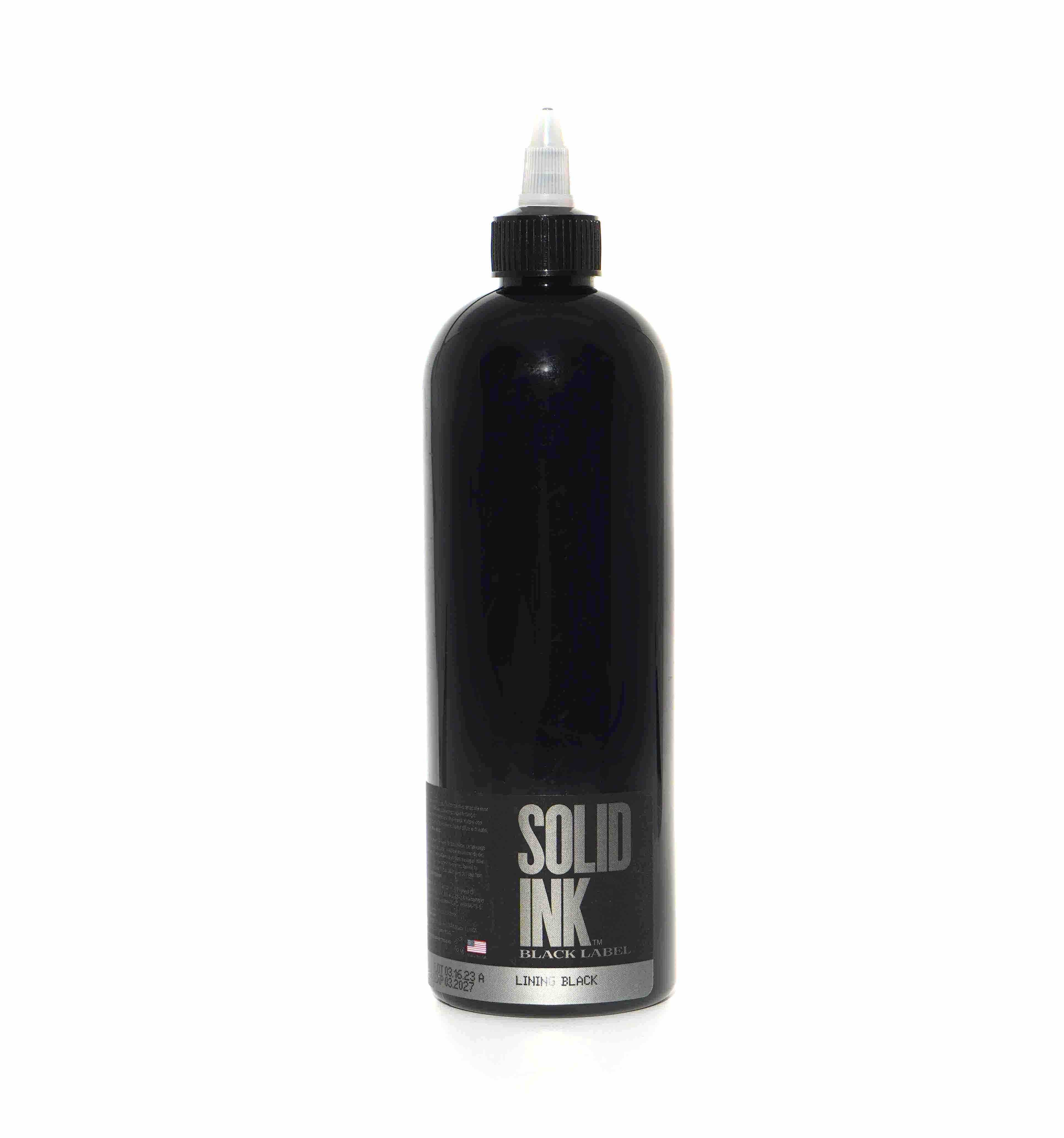 THE SOLID INK on Instagram: 16 oz 💥 Limited units available, Lining Black  only #solidink #tattooink #tattoopigments #tattoo #ink #liningblack  #thesolidink
