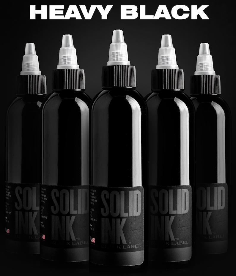 Black Label | Heavy Black – Solid Ink