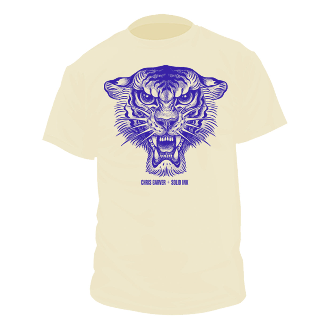 Chris Garver | Blue Tiger T-Shirt