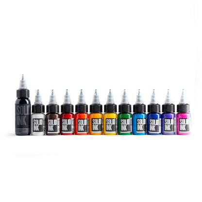 Mini Travel Set | (11) Half Ounce Colors + 1oz Black