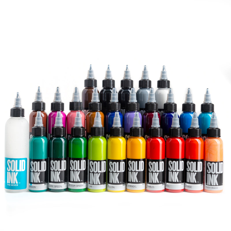 Solid Ink Premium Tattoo Ink Pigments